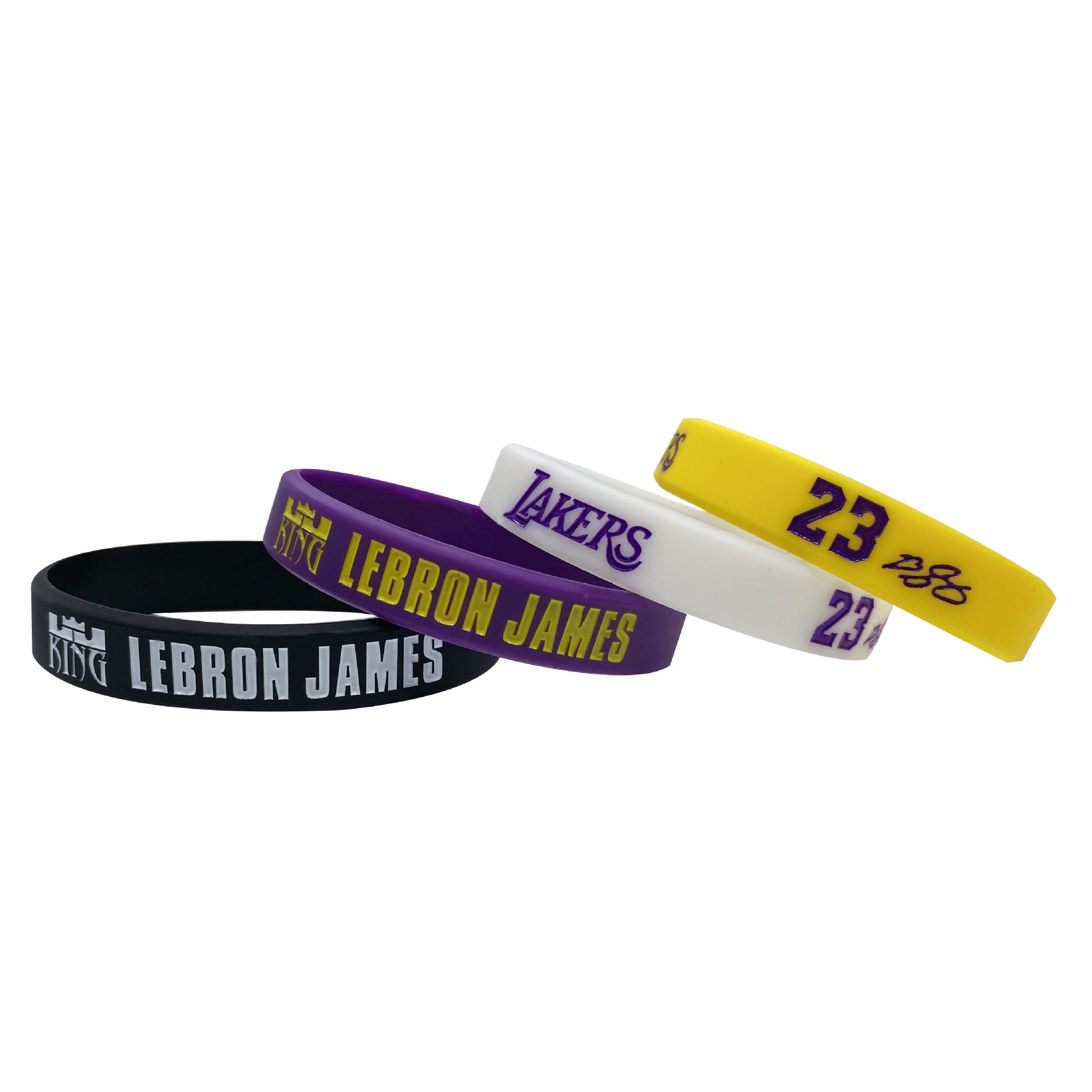 Silicone Wristbands -Debossed with 1 Color